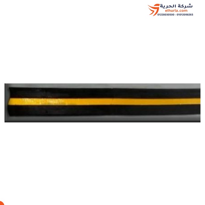 Rubber wall covering strip to prevent friction: the ideal solution to protect columns and walls